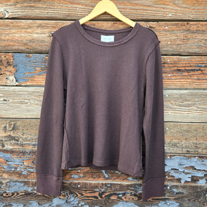 Dear John - Ania Thermal Top - Chocolate