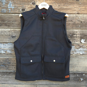 Stormy Kromer - Steelhead Wool Vest - Black