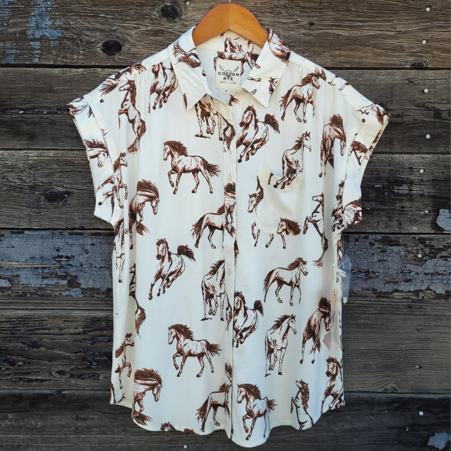 Cotton and Rye - Women's Stallion Shirt