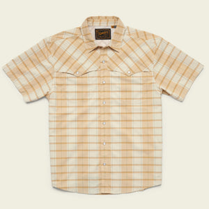 Howler Brothers - Open Country Men's Tech Short Sleeve Shirt - Brown Rice