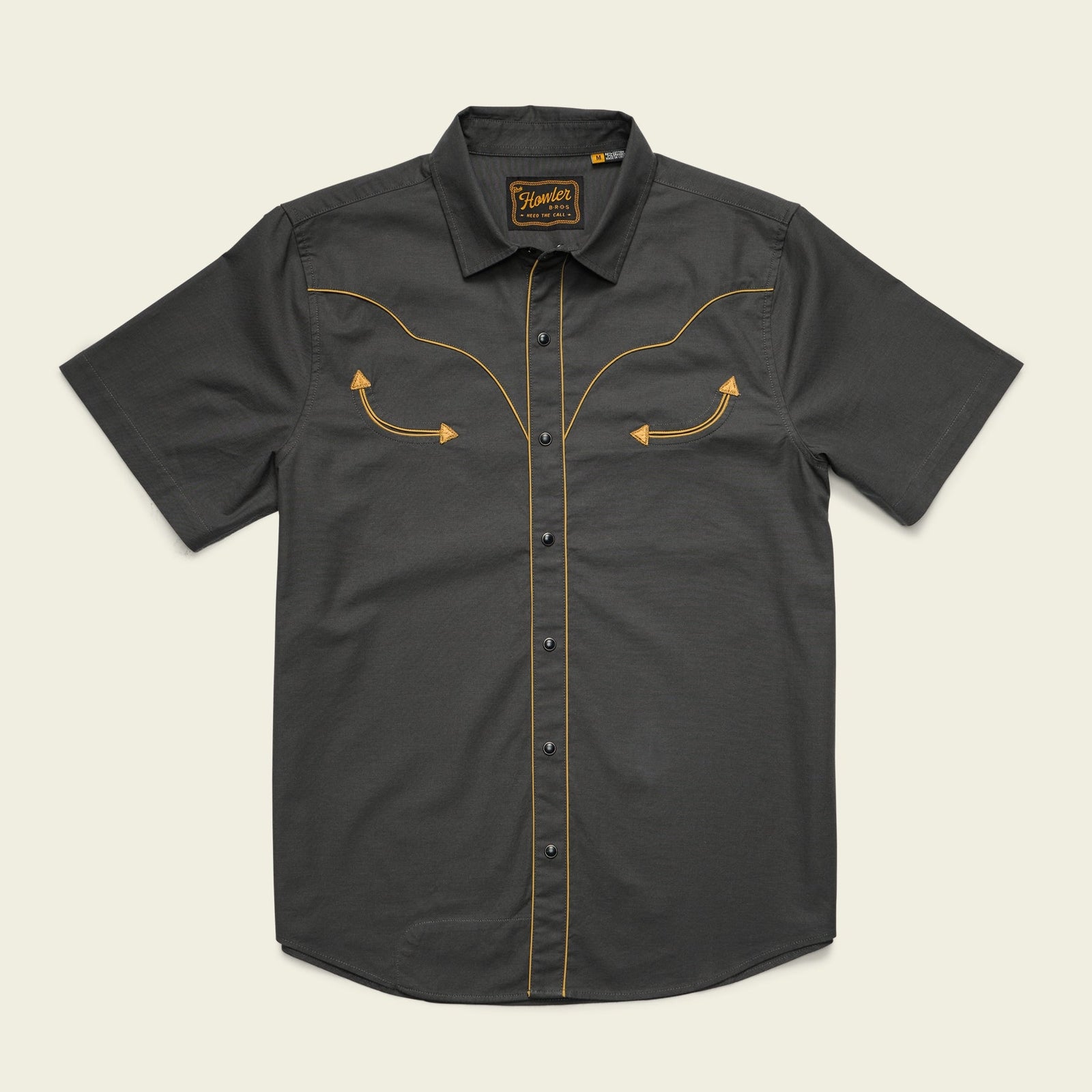 Howler Brothers - Bronc Buster Snapshirt - Antique Black