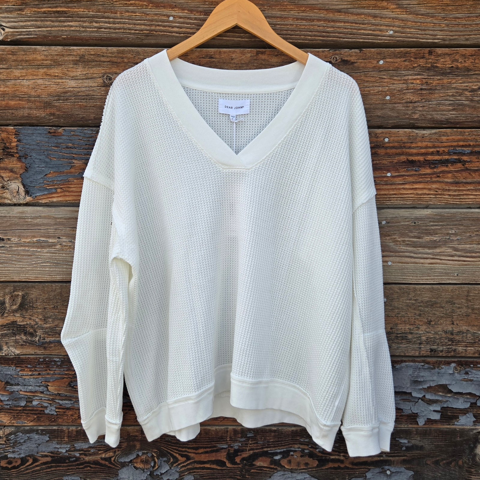 Dear John - Martine Thermal Top - White