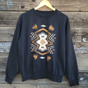 Southwest Star Mineral Wash Sweatshirt - Vintage Black