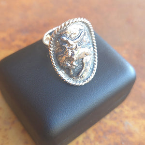 Vogt - Turn 'Em Loose Silver Bronc Ring