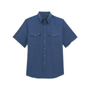 Wrangler ATG Short Sleeve Shirt - Vintage Indigo