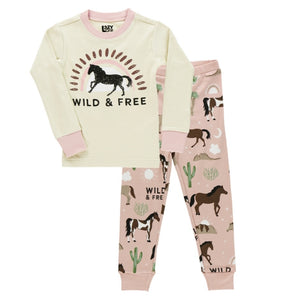 Kid's Pajamas - Wild and Free