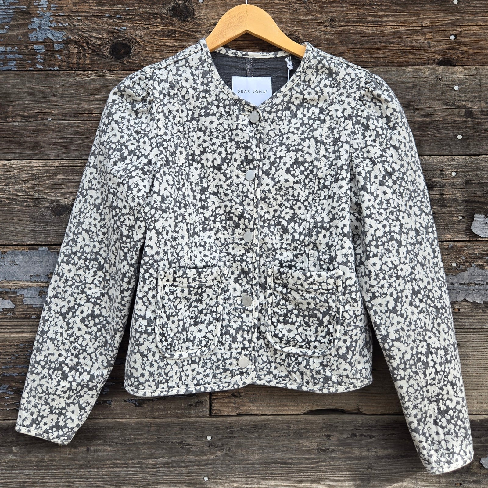 Dear John - Kit Jacket - Black Pansey