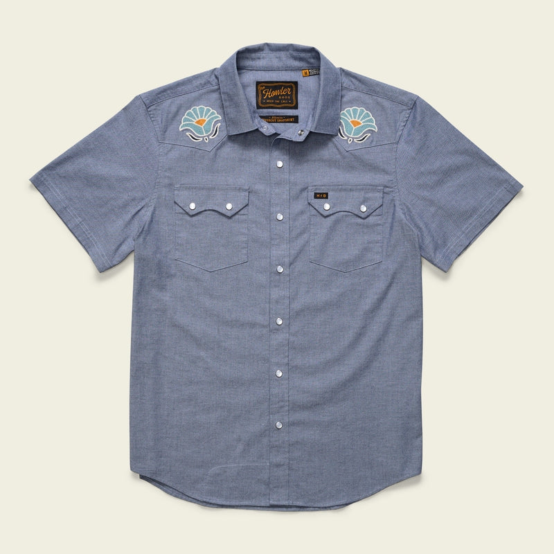 Howler Brothers - Crosscut Short Sleeve Shirt - Fresh Blooms
