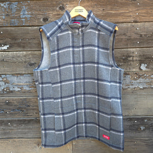 Stormy Kromer - Boundary Vest - Blue Slate Plaid