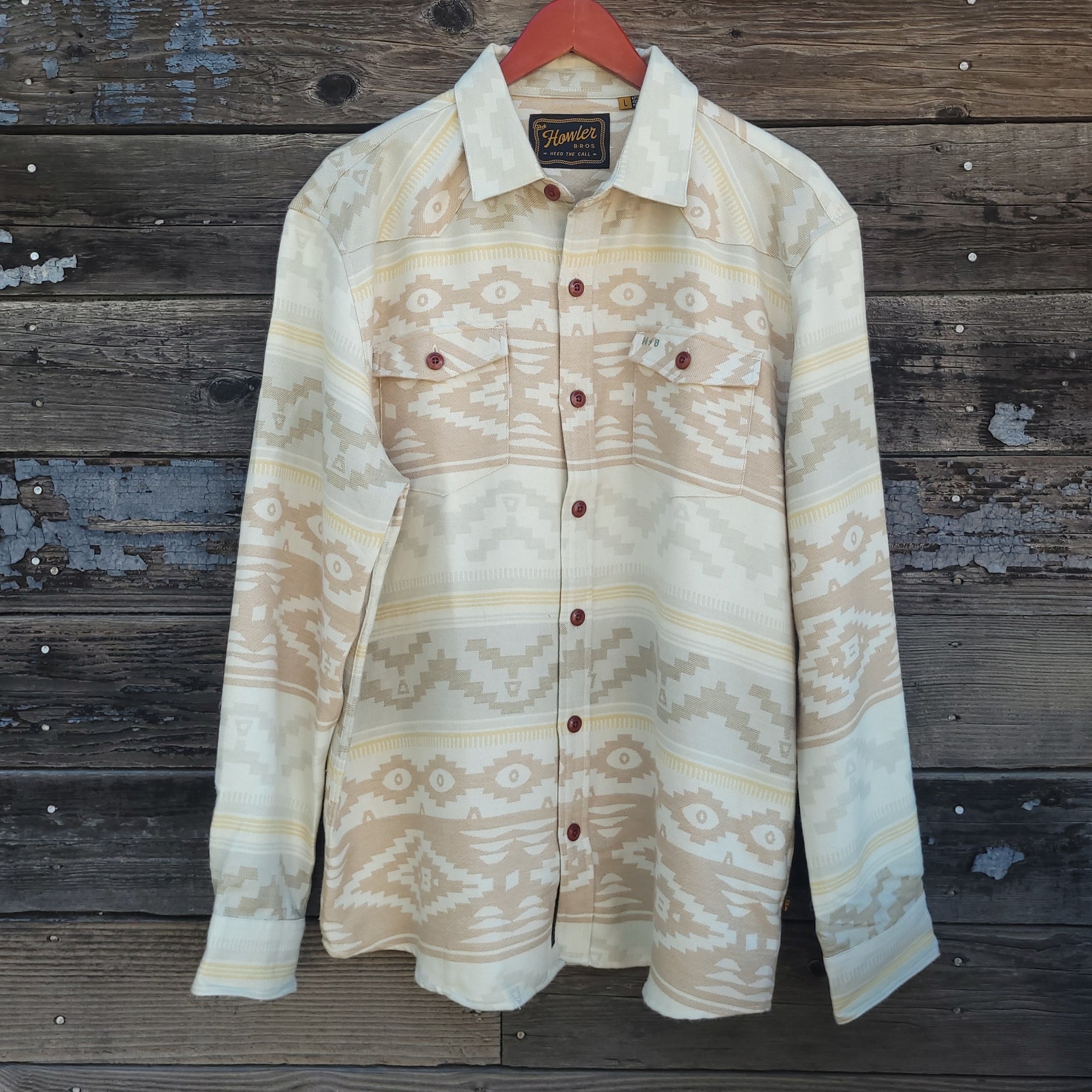 Howler Brothers - Sheridan Flannel - Terranova Bone