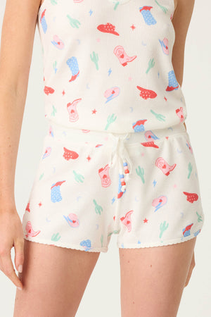 PJ Salvage - American Honey Short and Tank Set
