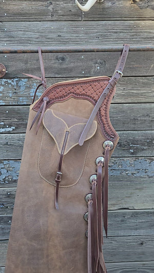 Chaps - Batwings - Boar Hide