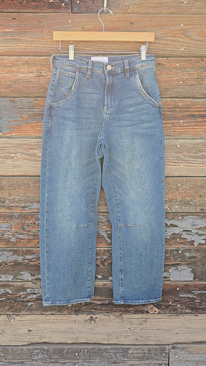 Dear John - Lasso Barrel Fit Jean - Blue Mix