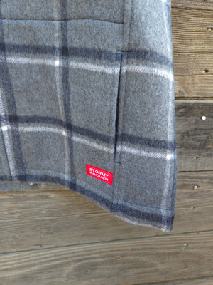 Stormy Kromer - Boundary Vest - Blue Slate Plaid