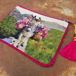 Floral Donkey Pouch