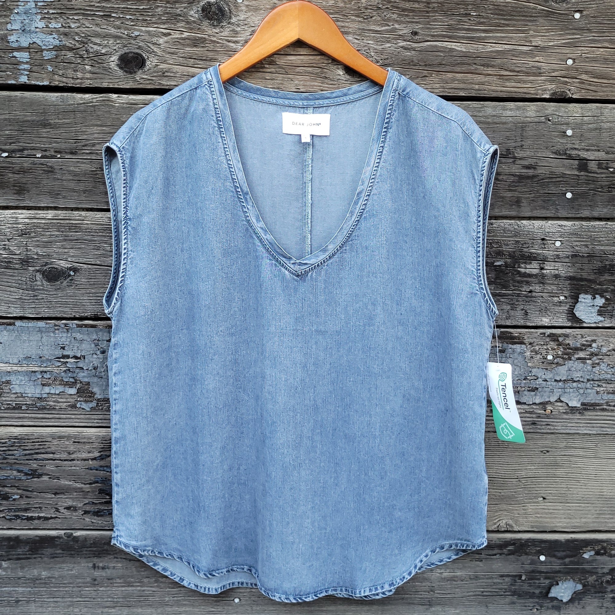 Dear John Denim - Yanis Tencel Top - Independence Blue