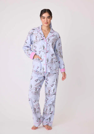 PJ Salvage - Wild Heart Flannel Pajama Set