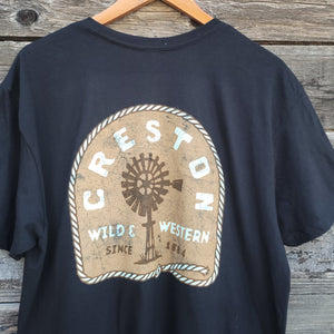 Creston Men's T-Shirt - Ropin' Windmills