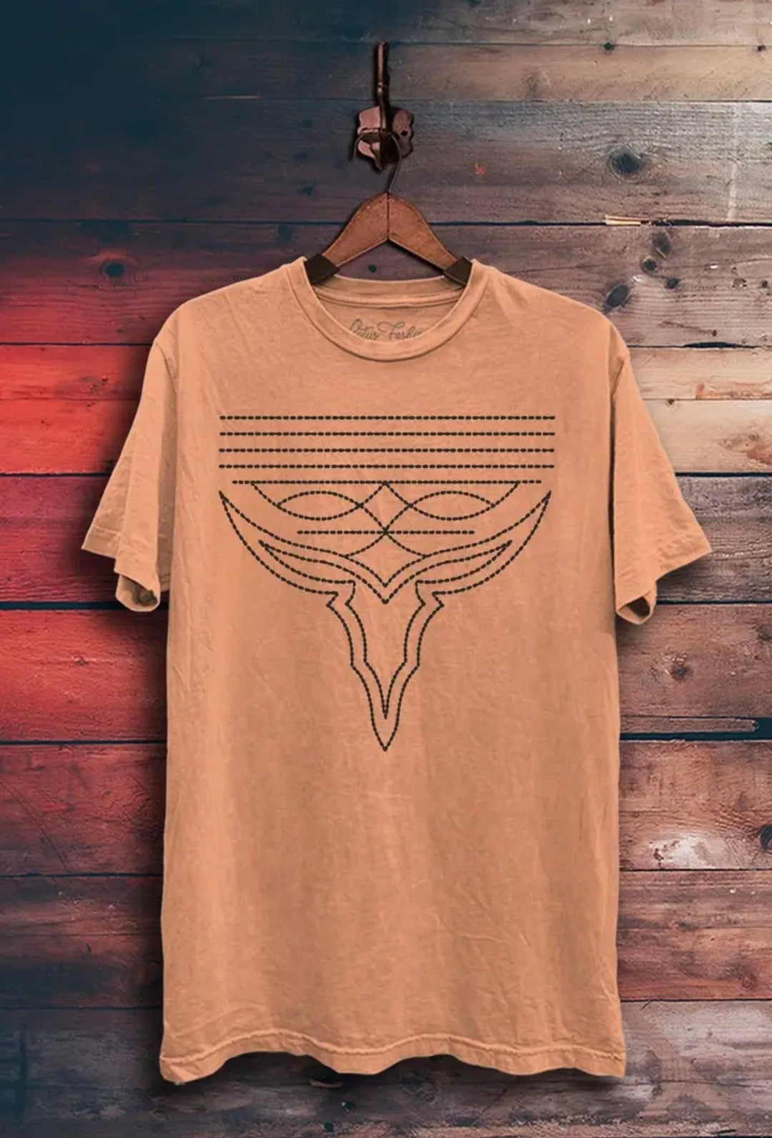 Lotus Fashion - Boot Stitch T-Shirt - Grey