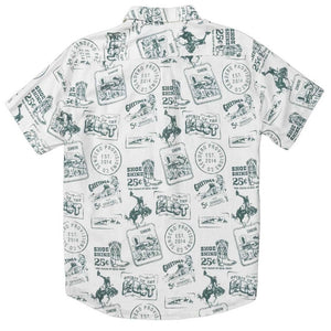 Sendero - City Slicker Men's Short Sleeve Shirt - Postcard