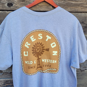 Creston Men's T-Shirt - Ropin' Windmills