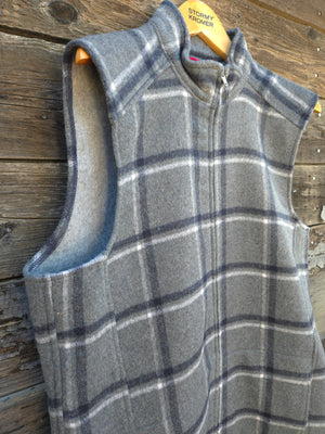 Stormy Kromer - Boundary Vest - Blue Slate Plaid