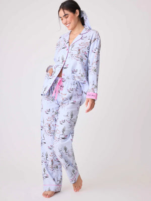 PJ Salvage - Wild Heart Flannel Pajama Set