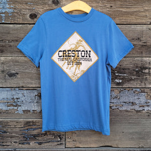 Creston Kid's Youth T-Shirt - Diamond Cowboy