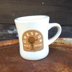 Creston Diner Mug - Ropin' Windmills