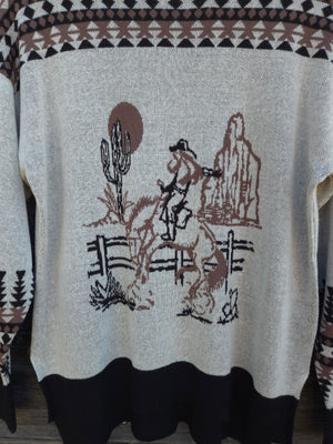 Cotton and Rye - Vintage Cowgirl Sweater