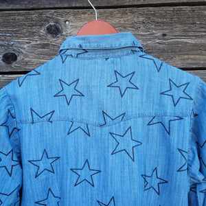 Cotton and Rye - Star Print Western Blouse