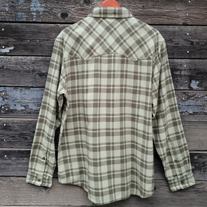 Simms - Santee Flannel - Pale Pine Shadow Box Plaid