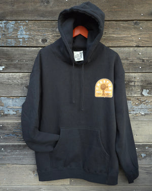 Creston Men's Hoodie - Ropin' Windmills