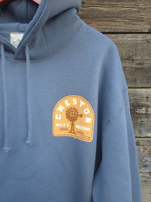 Creston Men's Hoodie - Ropin' Windmills