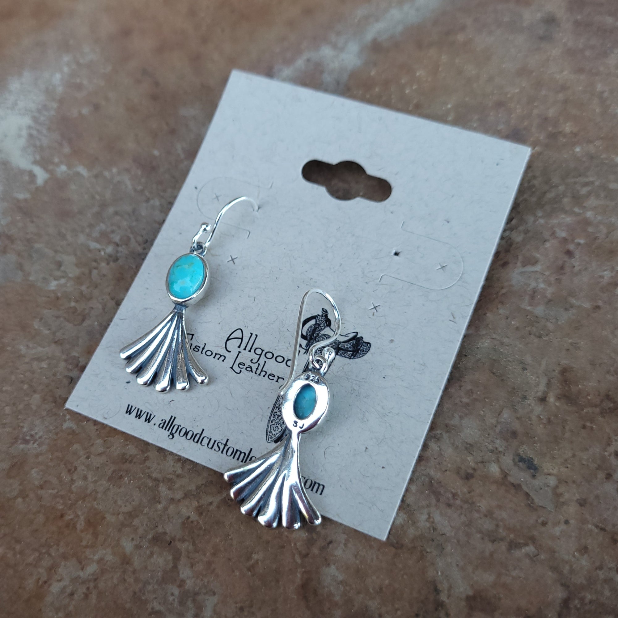 Earrings - Prayer Turquoise