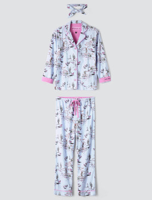 PJ Salvage - Wild Heart Flannel Pajama Set