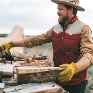 Howler Brothers - Rounder Vest - Rust and Bone