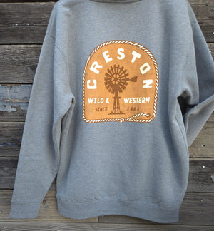 Creston Men's Hoodie - Ropin' Windmills