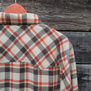 Simms - Santee Flannel - Red Stone Shadow Box Plaid