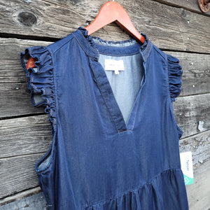 Dear John Denim - Berenice Dress - Dark Denim Tencel