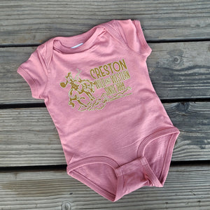 Creston Kid's T-Shirt and Onesie - Dusty Bronc