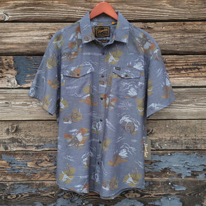Howler Brothers - H Bar B Men's Short Sleeve Snap Shirt - Caracara Country