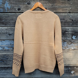 Cotton and Rye - Longhorn Sweater - Tan