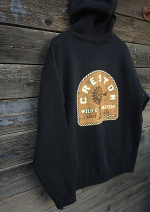 Creston Men's Hoodie - Ropin' Windmills