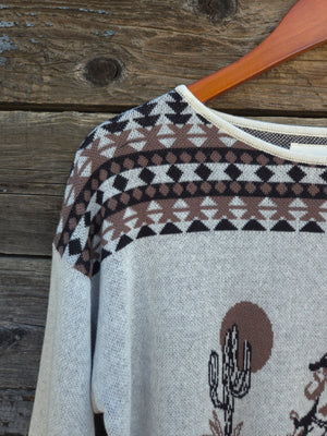 Cotton and Rye - Vintage Cowgirl Sweater