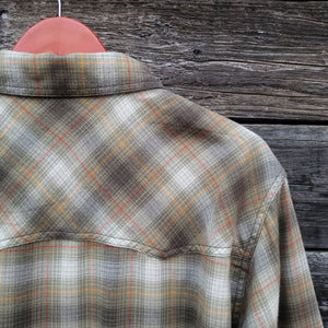 Simms - Santee Flannel - Bay Leaf Plaid Ombre