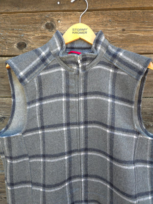 Stormy Kromer - Boundary Vest - Blue Slate Plaid