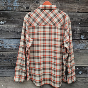 Simms - Santee Flannel - Red Stone Shadow Box Plaid