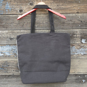 Southwestern Tote - Black and Cream