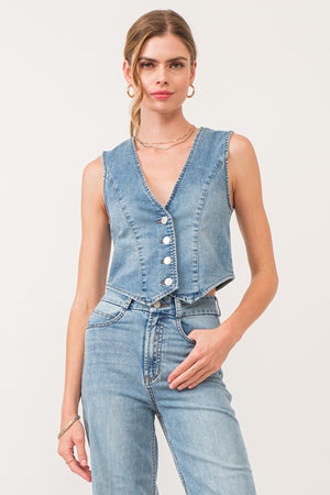 Dear John Denim - Norris Denim Vest Top